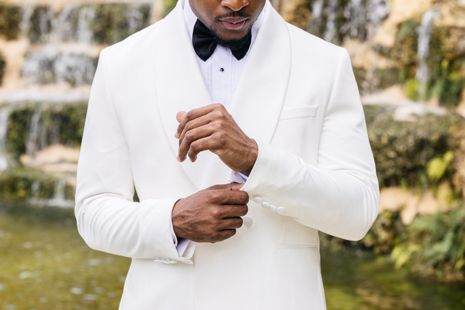 Regular Fit 2 Piece Tuxedo (Ivory) T-2PP