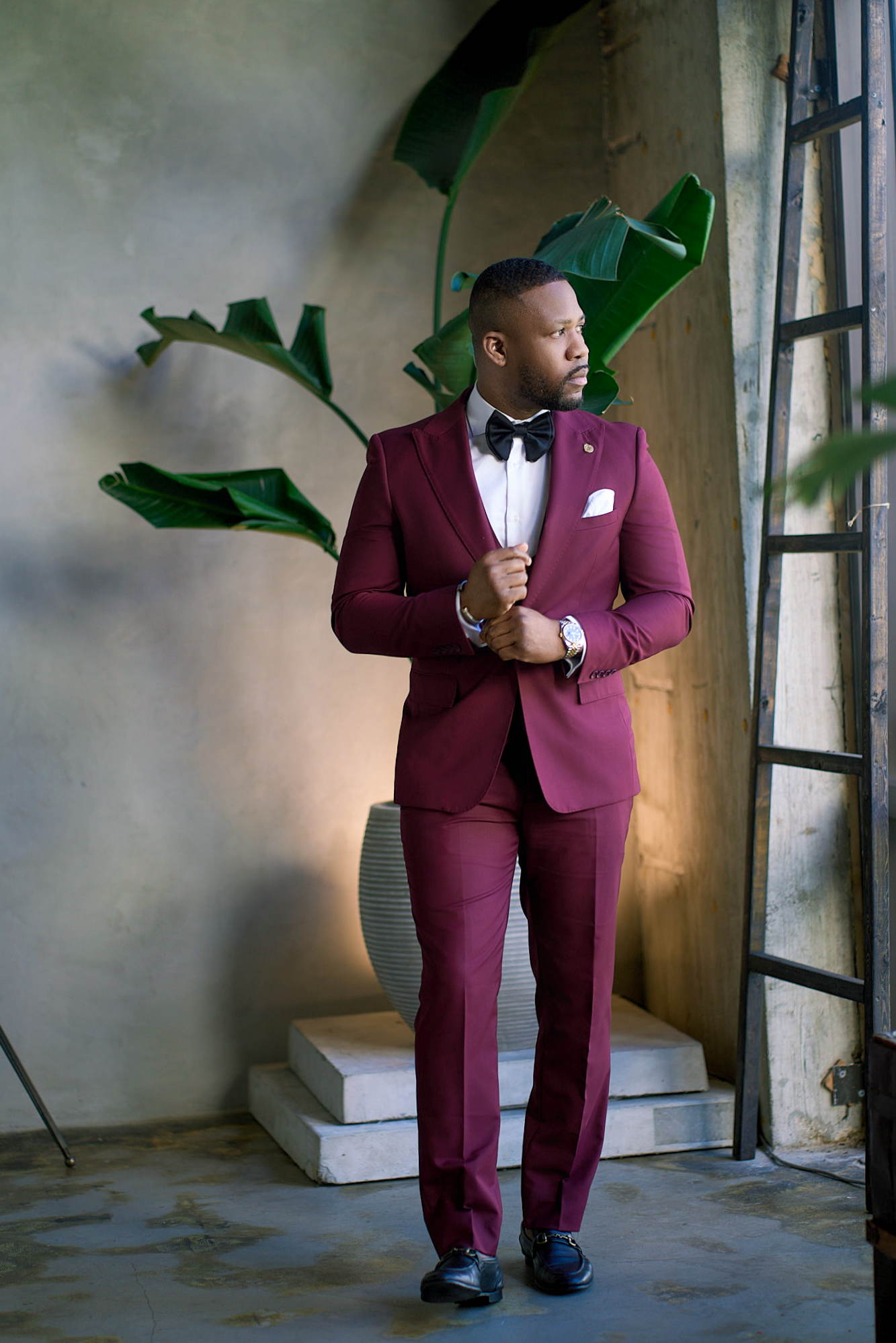 burgundy dress shirt with bow tie Microdot Bow Tie in Dark Blue, Burgundy, Brown, Green or Red