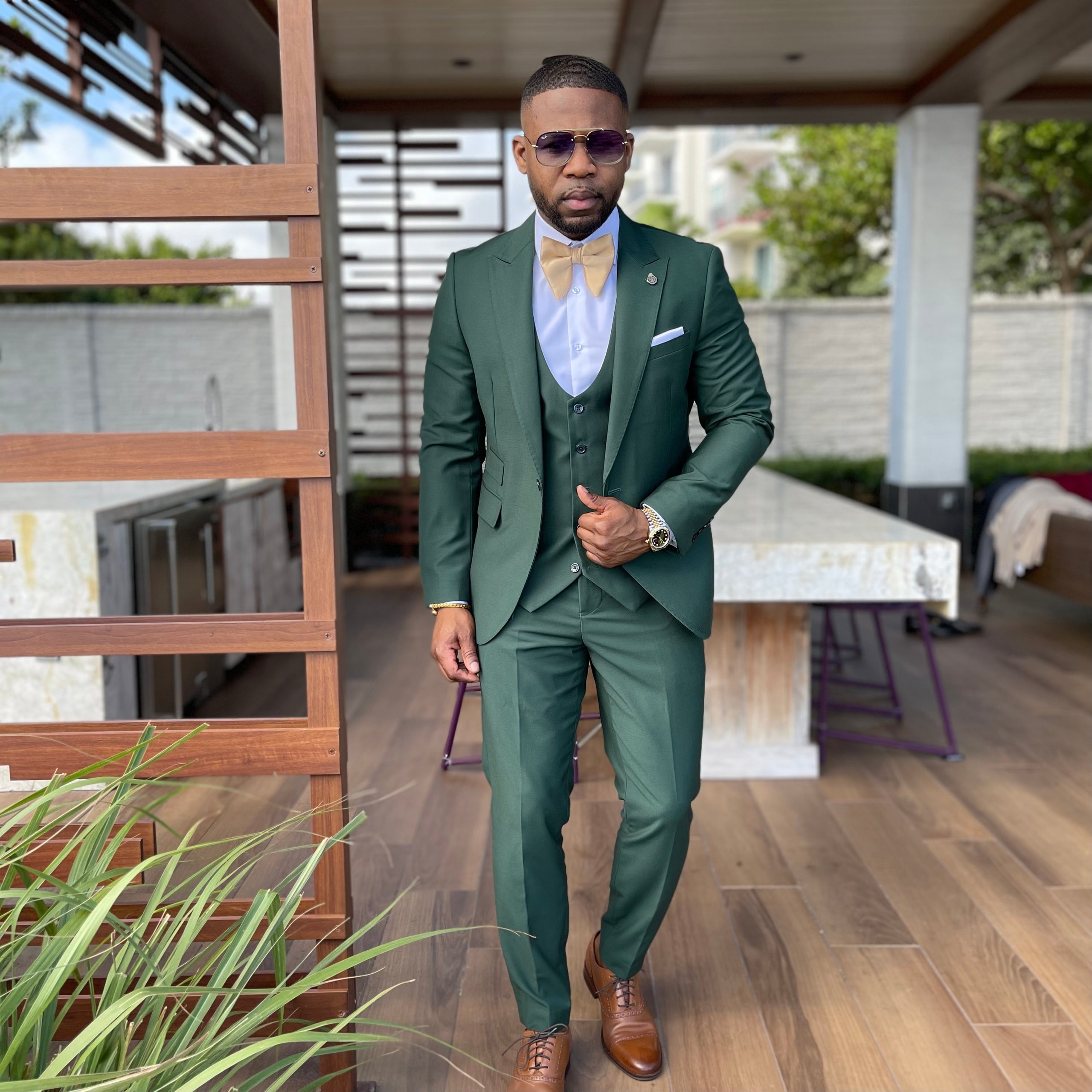 Hunter Green Suit